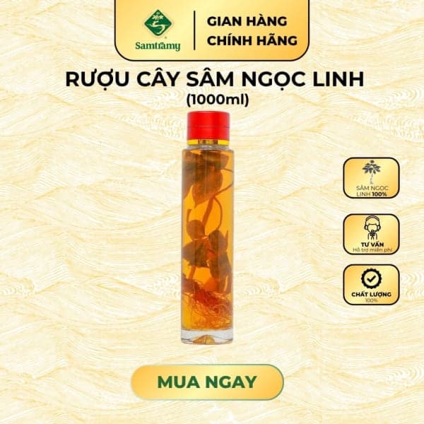Rượu Cây Sâm Ngọc Linh 1000ml